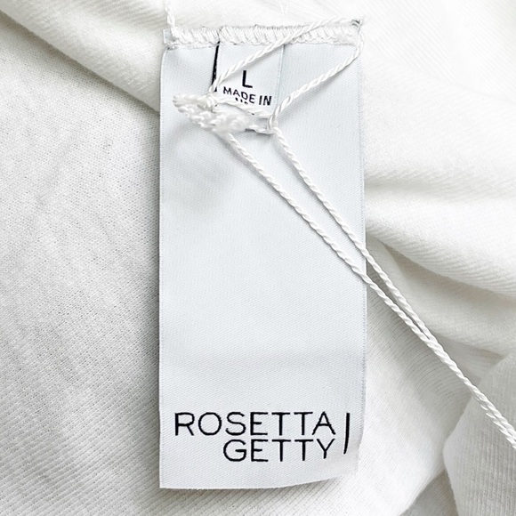 NWT Rosetta Getty Spiral Panel T-Shirt - Picture 4 of 15